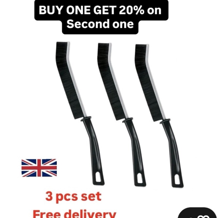 Crevice cleaning brush set